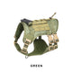 Green Pull Dog Harness