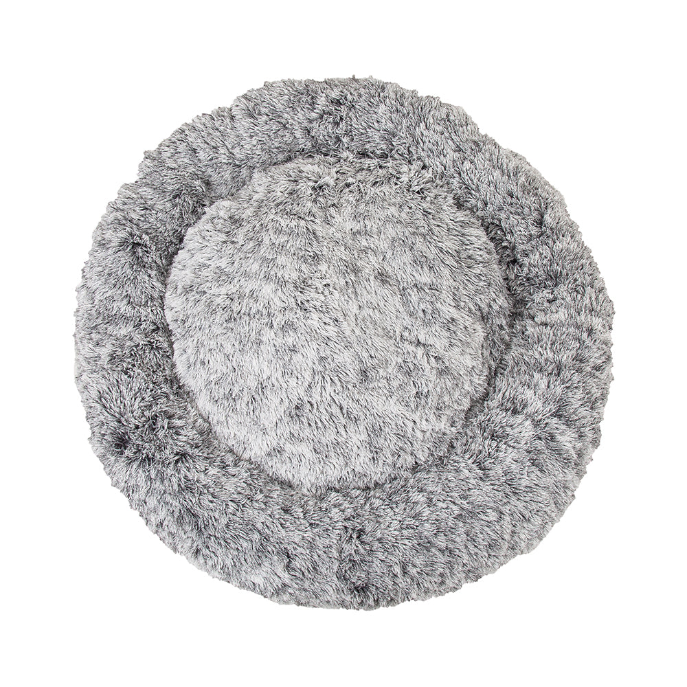 Gray Donut Plush Cushion