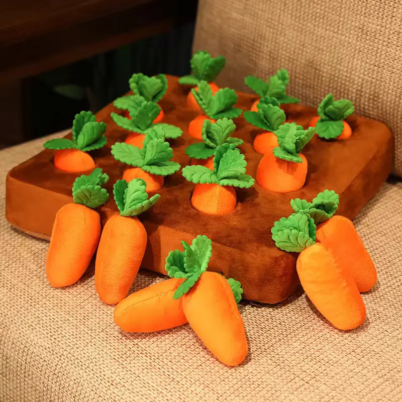 Ikeepet Interactive  Carrot Snuffle Mat for Dogs and Cat, Training and Boredom Relief Plaything