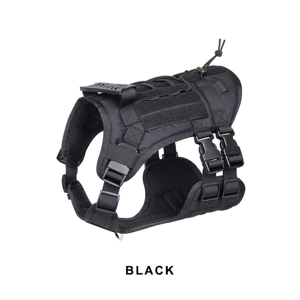 Black Pull Dog Harness