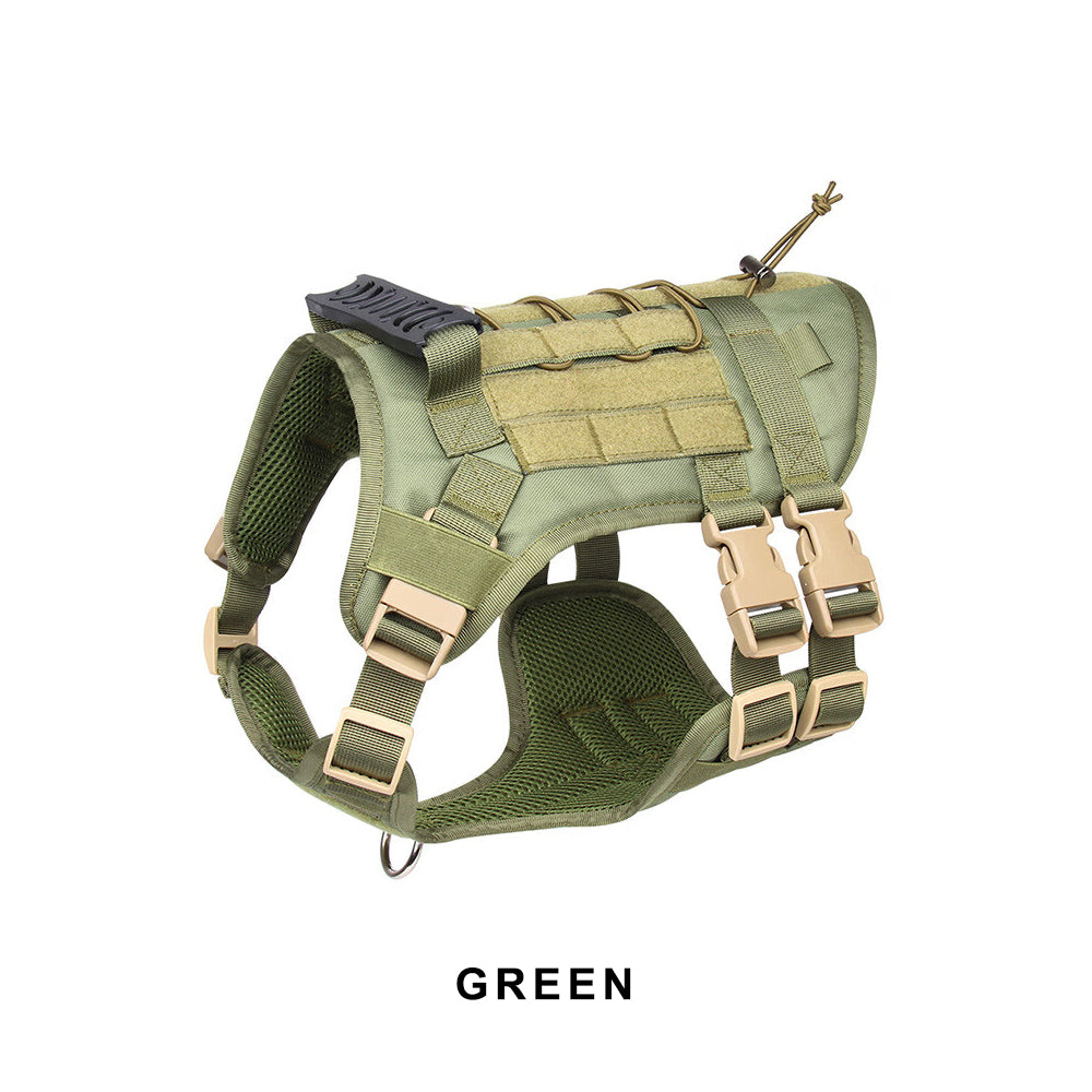 Green Pull Dog Harness