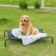 Comfortable raised pet bed for big dogs