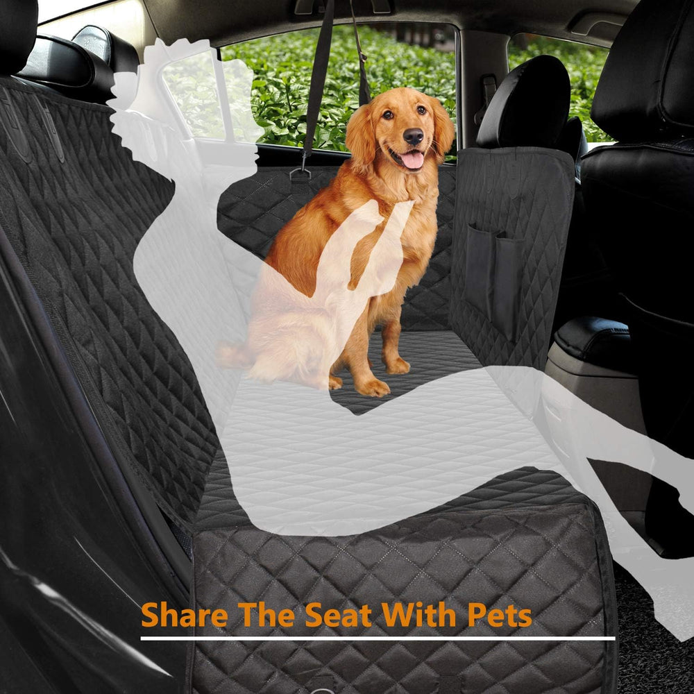Share seat with Waterproof Pet Car Seat Cover