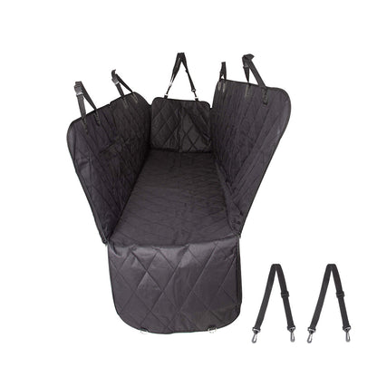 All-in-one protection: waterproof seat cover and bonus buckle leash